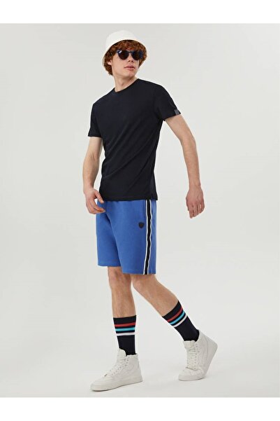 Loft Lf2023389 Erkek Kot&kanvas Şort Electrıc Blue