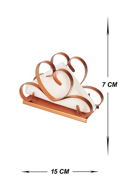 VENON Home Love Napkin Holder Bronze