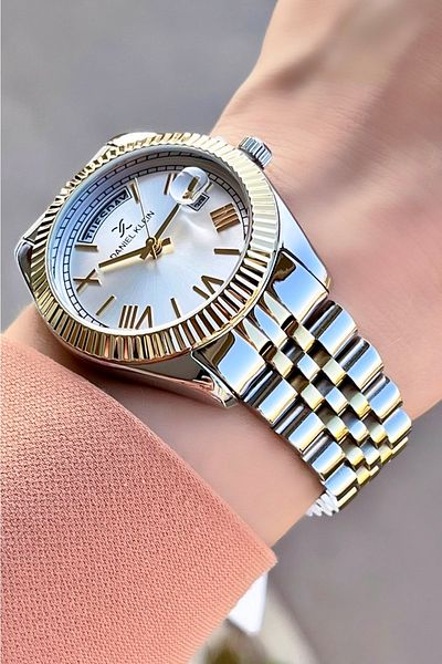Daniel Klein Women's Calendar and Day Function Wristwatch