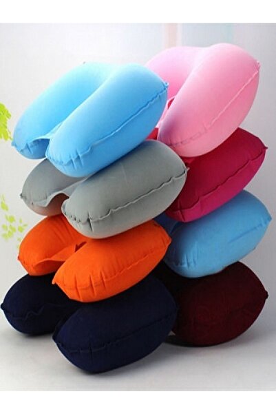 Neptüns Ортопедична надувна подушка для подорожей, шийний комір, портативна надувна подушка