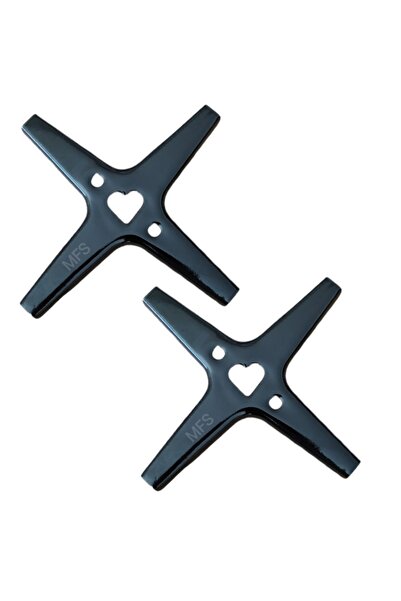 MFS Ocak Küçültücü Cezvelik Aparatı Metal Siyah ( 2 Adet )