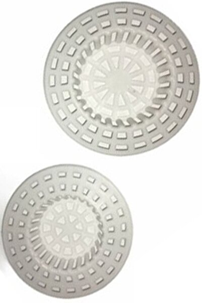 AYACO Burçin Evye Lavabo Süzgeci Plastik Küvet Süzme Aparatı Lavoba Süzgeç 2'...