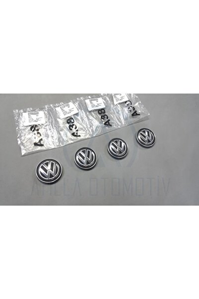 Fabrikasyon 4 X Volkswagen Transporter T7 2015 - Çelik Jant Göbek Seti Orijin...