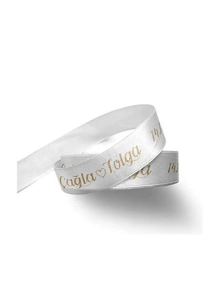baskıtek Promise Engagement Ring Ribbon, Ribbon Print, Fast Shipping