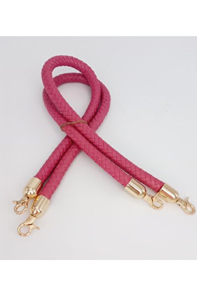 angel çanta aksesuar Fuksija Pleteno Torba Ručka svetlo zlatne boje metal