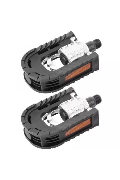 Genel Markalar Reflektörlü Alüminyum Katlanır Bisiklet Pedalı Robesbon