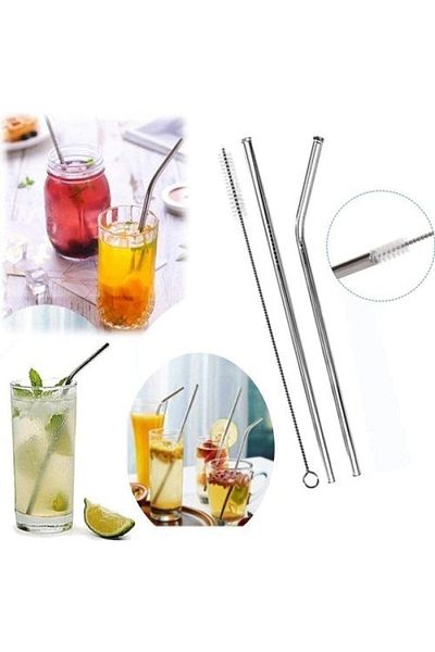EDZ HOME Stainless Eco-Friendly 5 Piece Metal Pipette Brush Set