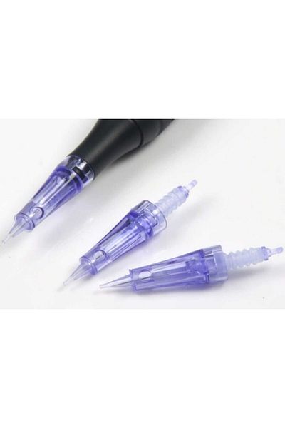 east medical DrPen 10 Pieces 3 Pin Needle Compatible with Dermapen A1-a6-e30-n2-m5-m7-mym Devices