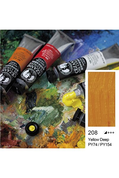 Genel Markalar Extra Fine Masters' Yağlı Boya 45ml (oil Colour) Yellow Deep 208