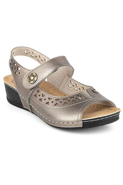 Muya Orthopedix Naila Anatomical Heel Spur Gel Supported Women's Sandals 32255