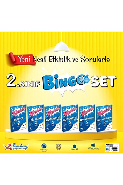 Berkay Yayıncılık 2.sınıf Bingo Set