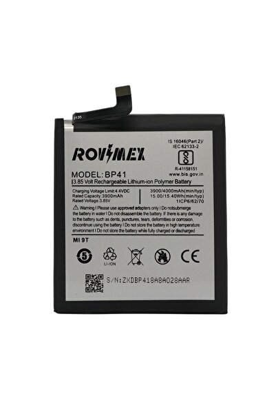 Rovimex Xiaomi Mi 9t Pro Bp41 Batarya Pil