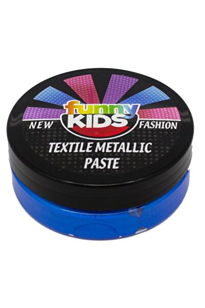 Rich Funny Kids Tekstil Metalik Pasta 50cc Mavi 6914