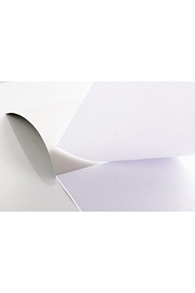 Meteksan A5 Checkered Classic Memo Pad, 50 Sheets, Notepad, Cardboard Cover