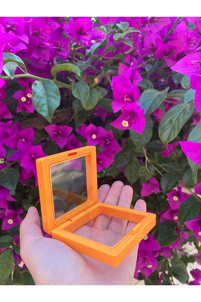 SWORDS CONCEPT Orange Three-Dimensional Multi-Purpose Accessory Box 7X7X2 / Small