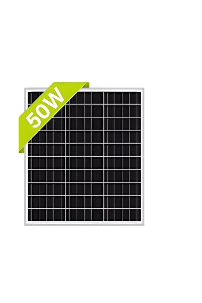 URETECH 50 Watt Monokristal Güneş Paneli