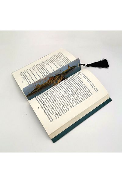 Sadrazam Σελιδοδείκτης Istanbul Printed, Tassel Bookmark (δώρο Σελιδοδείκτης, σελιδοδείκτης-067)