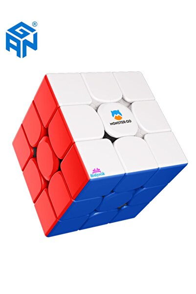hediyecik Gan Monster Go 3x3 Speed Cube Zeka Küpü Rübik Küp Mobil Uygulamalı