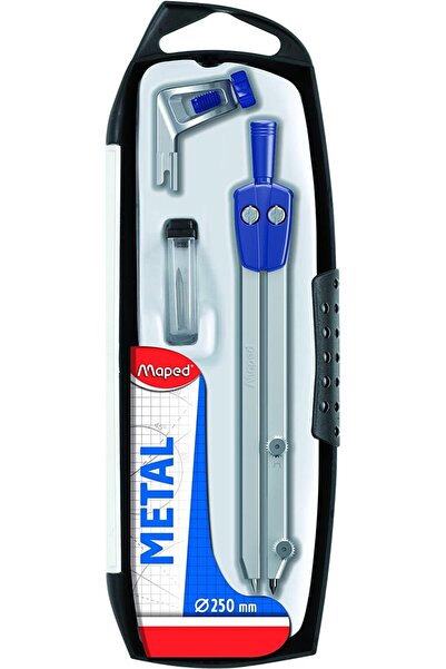 Maped Офіс та канцелярські товари 197512 Набір циркулів, сірий, 3 шт.