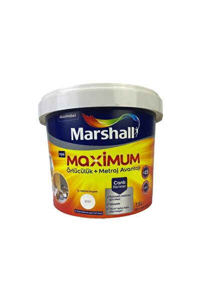 Marshall Maximum Iç Cephe Boyası Kurna 7,5l