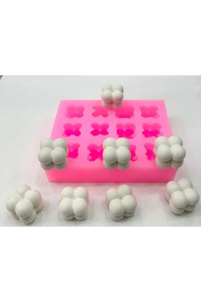 Mini Bubble Candle Silicone Mold 12 Li