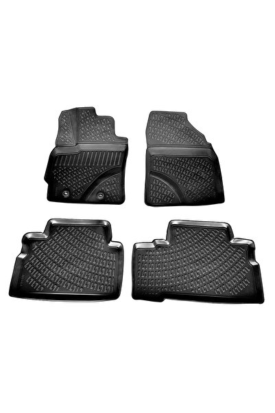 Rizline Toyota Verso 3d Paspas Havuzlu 2009 - 2020 Arası 4 Parça Siyah Set