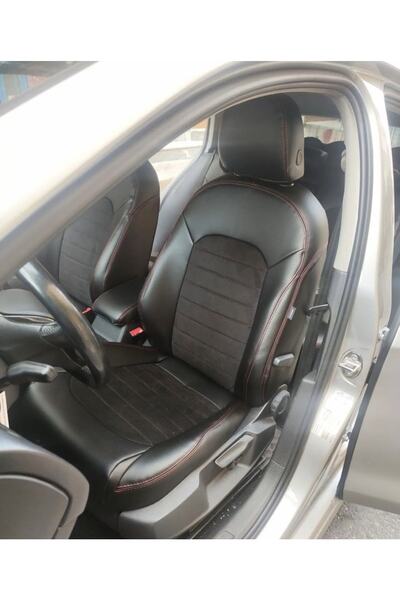 AKINCI سيارة فولكس فاجن جولف 7 المتوافقة مع كونفورتلاين، مزيج من الجلد