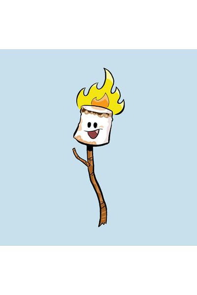 Pixxa The Original Mel From Campfire Marşmelov Camping Mug