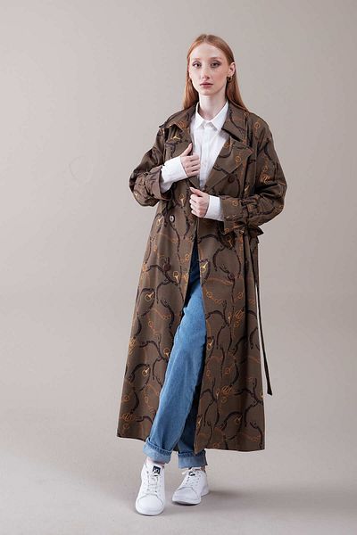 SahraAfra Becca Oversize Trench Coat
