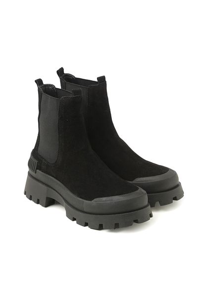 John May Γυναικείες Μπότες Rd-4365 Suede Black
