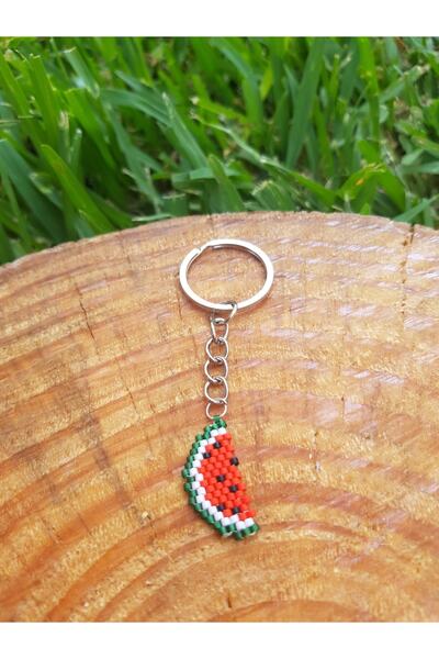 SEARD Miyuki Watermelon Patterned Keychain and Bag Ornament