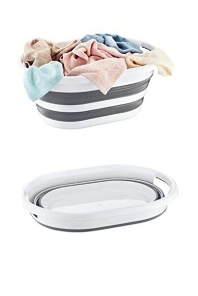 Herza House Katlanır Çamaşır Sepeti 40 Lt