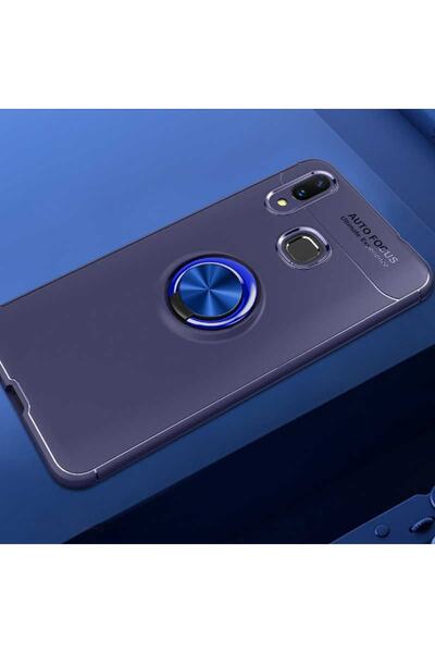kılıffuarı Case for Samsung Galaxy M20 Full Protection Silicone Cover with Ring