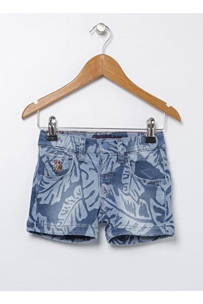 U.S. Polo Assn. Κανονική μέση Κανονικό μπλε τζιν σορτς για αγόρια Elmokids Dn...