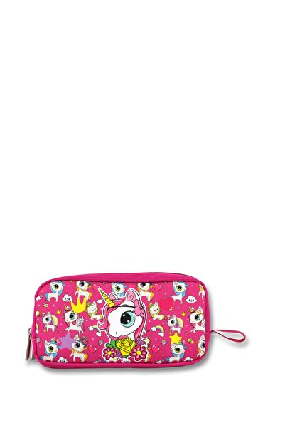 ÜMİT ÇANTA Imperteks Fabric Многоцветен моливник за момичета CENNEC 2586