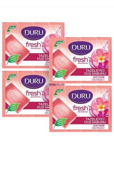 Duru Fresh Sensations Flower Freshness 16 Pieces Shower Soap 4×600 Gr