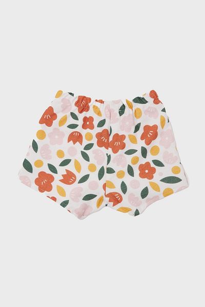 GB Baby Baby Girl Patterned Shorts-skirt 22pfwbg2104