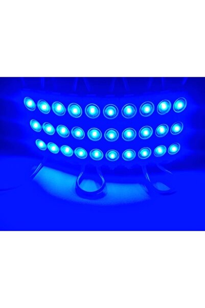 tawitec 3’ Lü Mercek Modül Led – 1.5 Watt – 12 Volt – Smd 2835 – Mavi - 20 Adet