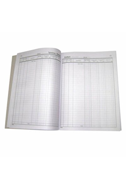 Dilman Işletme Defteri Karton Kapak 48yp