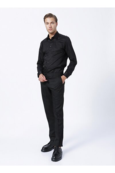 SÜVARİ Normal Bel Normal Paça Slim Fit Siyah Erkek Pantolon Pn1014100158