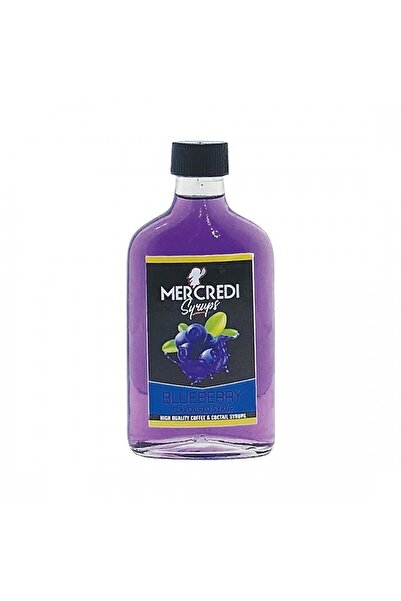 MERCREDI Blueberry Yaban Mersini Kahve Ve Kokteyl Şurubu 200 Ml