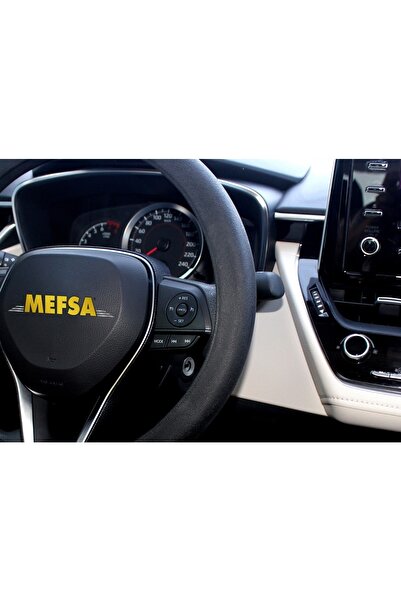 mefsa A Kalite Yeni Nesil Renkli Silikon Direksiyon Kılıfı Siyah