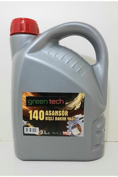Greentech 140 Asansör Dişli Bakım Yağı 3 l