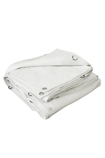 pamukkale branda Ekonet Branda Çadırı Ebatlı Su Geçirmez Beyaz 3m X 4m