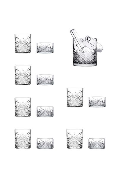 Paşabahçe Timeless 15 Piece Enjoyment Set (CUP, SNACKS, ICE BOWL)