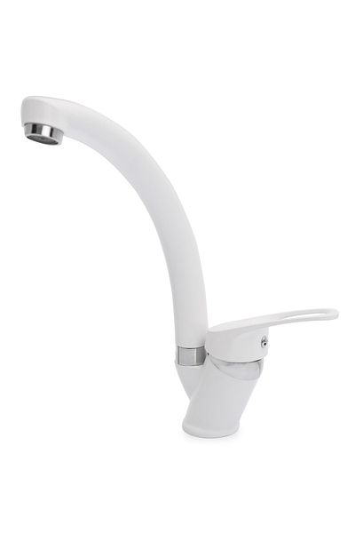 KUSTAR Mix Swan White Kitchen Sink Faucet