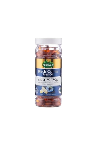 Mindivan Black Cumin Oil Soft Gel Capsule