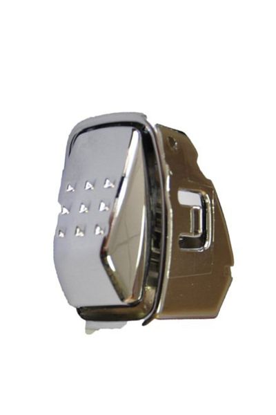 BEMPARTS Megane 3-fluence Compatible Automatic Gear Shift Knob Latch Matte Chrome