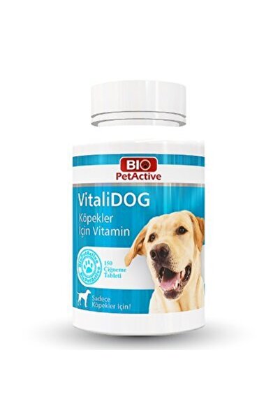 Pet Active Vitalidog Köpekler Için Multivitamin Tableti 150 Adet 75 Gr