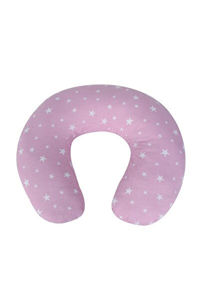 Sevi Bebe Eko Anne Bebek Minderi Emzirme Minderi Art-2-117 Pembe Yıldız Pembe...